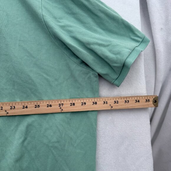 Polo Ralph Lauren Polo Shirt Mens 5XB Big Green Knit Pony Preppy Casual - Picture 3 of 8